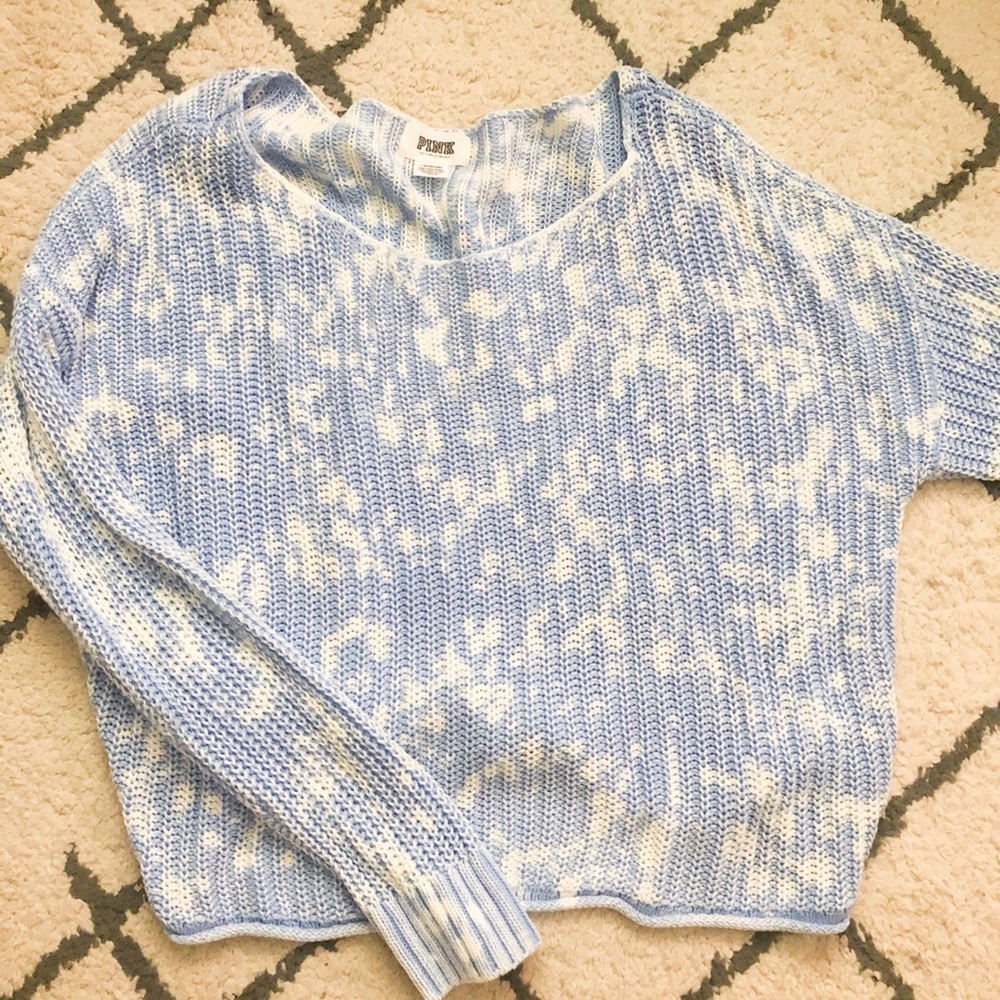 PINK Knitted Pull Over Sweater